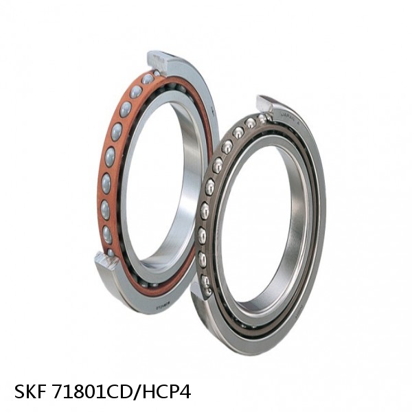 71801CD/HCP4 SKF Super Precision,Super Precision Bearings,Super Precision Angular Contact,71800 Series,15 Degree Contact Angle