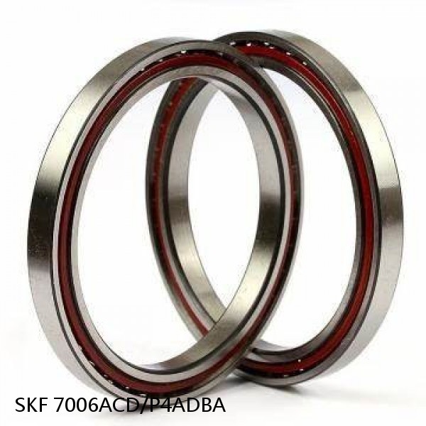 7006ACD/P4ADBA SKF Super Precision,Super Precision Bearings,Super Precision Angular Contact,7000 Series,25 Degree Contact Angle #1 small image
