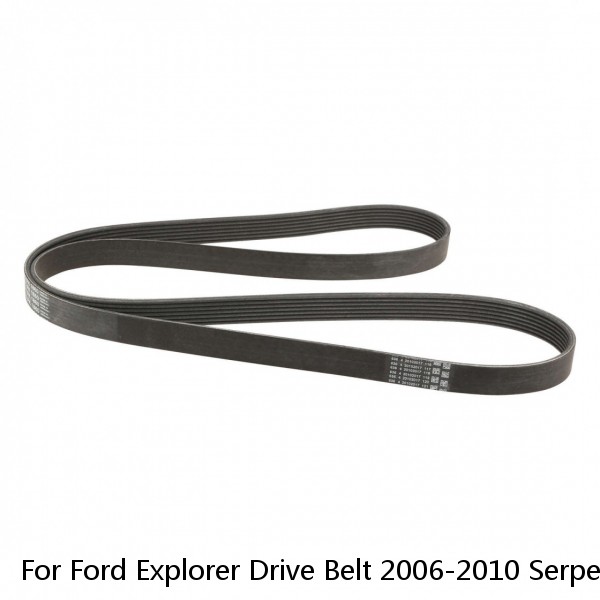 For Ford Explorer Drive Belt 2006-2010 Serpentine Belt 6 Cyl 4.0L Engine #1 small image