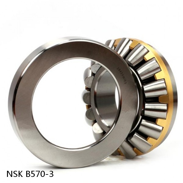 B570-3 NSK Angular contact ball bearing #1 image