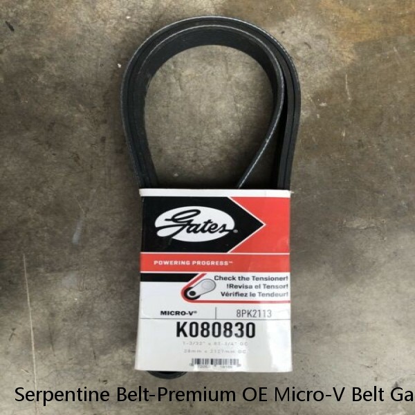Serpentine Belt-Premium OE Micro-V Belt Gates K061010 #1 image