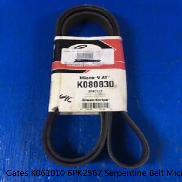 Gates K061010 6PK2567 Serpentine Belt Micro-V #1 image