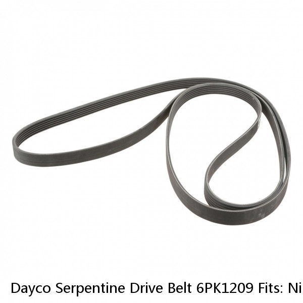 Dayco Serpentine Drive Belt 6PK1209 Fits: Nissan Sentra 2007-2012 2.0L   #1 image