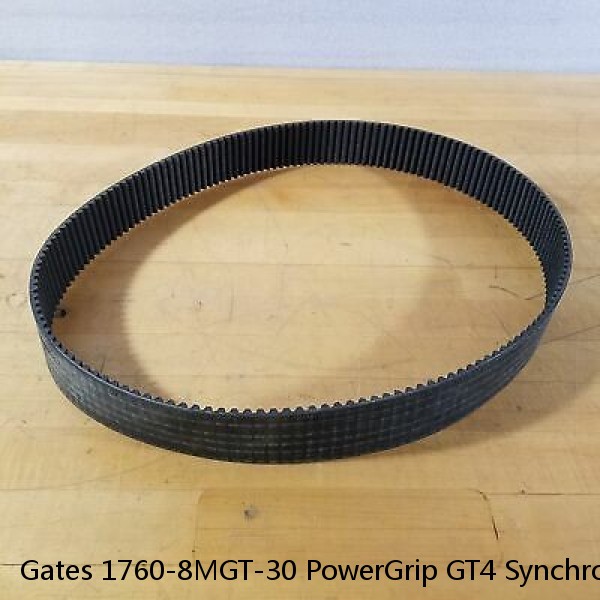 Gates 1760-8MGT-30 PowerGrip GT4 Synchronous Belt 8MM Pitch #1 image
